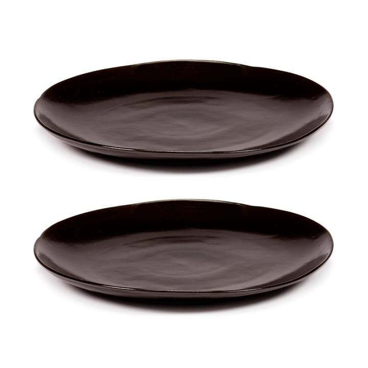 La Mère bord XL Ø27 cm 2-pack - Dark brown - Serax