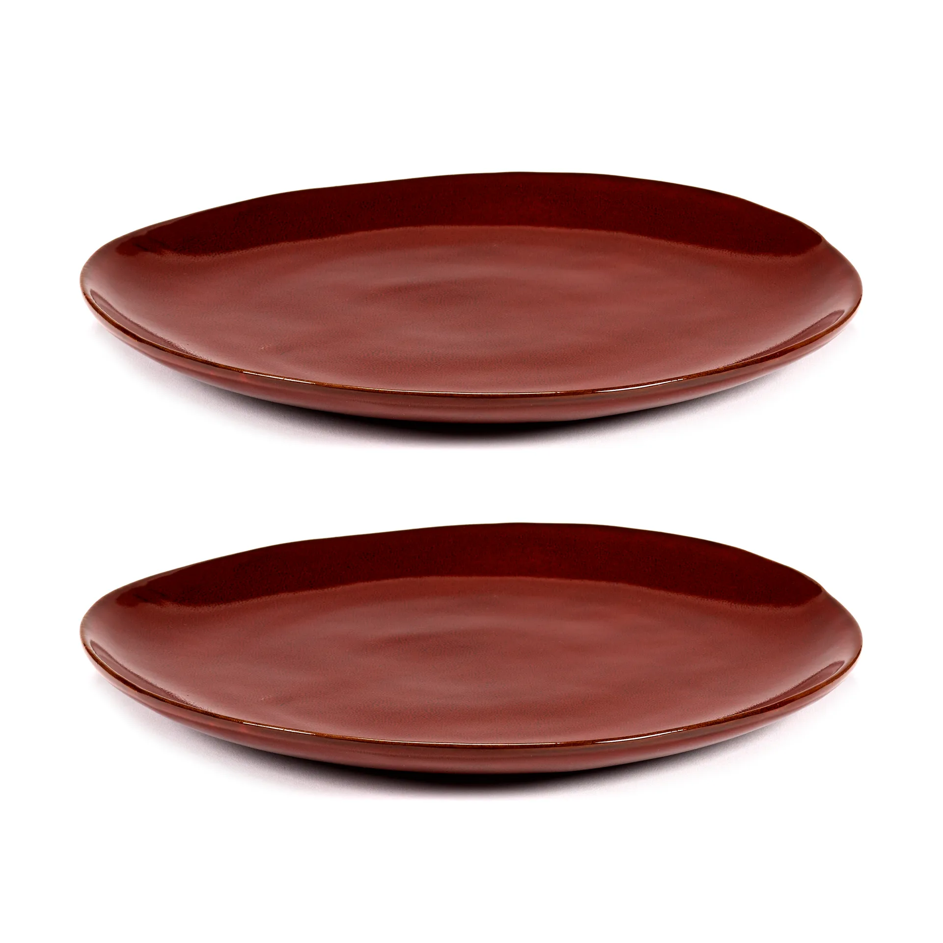 La Mère bord XL Ø27 cm 2-pack, Venetian red Serax