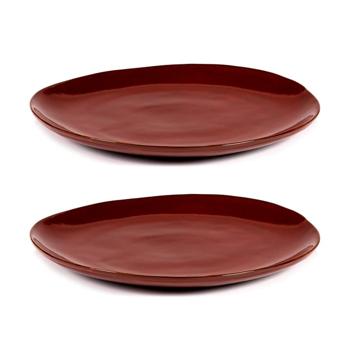 La Mère bord XL Ø27 cm 2-pack - Venetian red - Serax