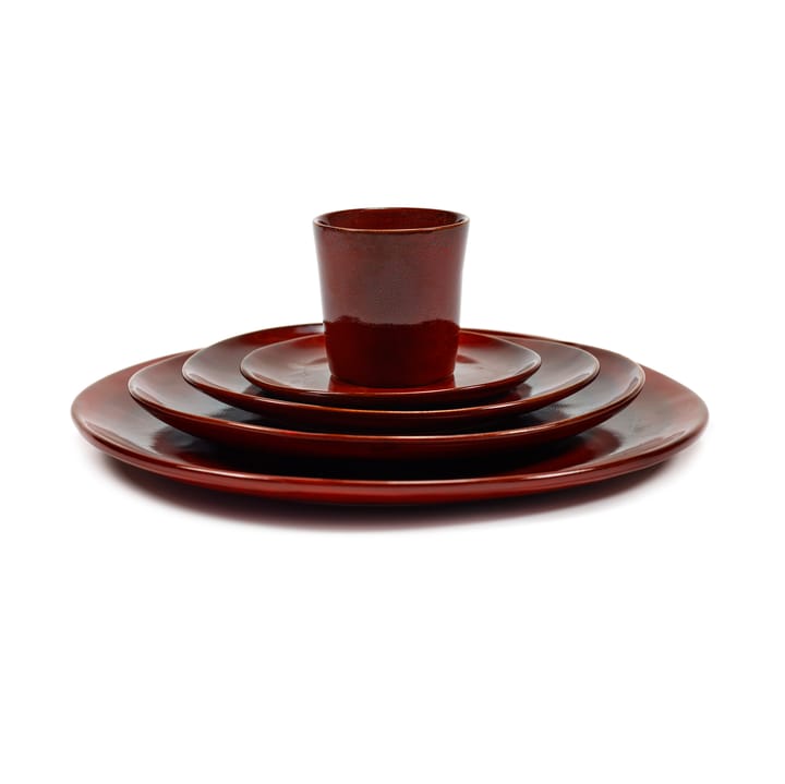La Mère bord XL Ø27 cm 2-pack, Venetian red Serax