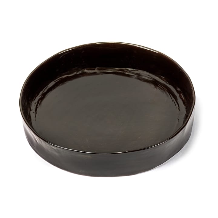 La Mère diep bord L Ø25 cm, Dark brown Serax