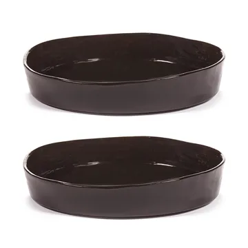 La Mère diep bord M Ø23 cm 2-pack - Dark brown - Serax