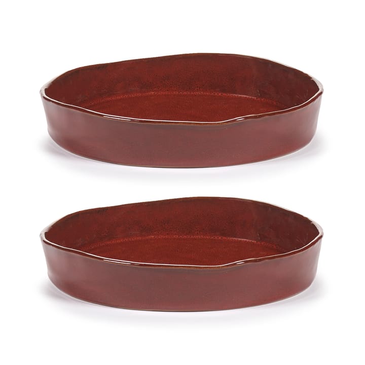 La Mère diep bord M Ø23 cm 2-pack - Venetian red - Serax