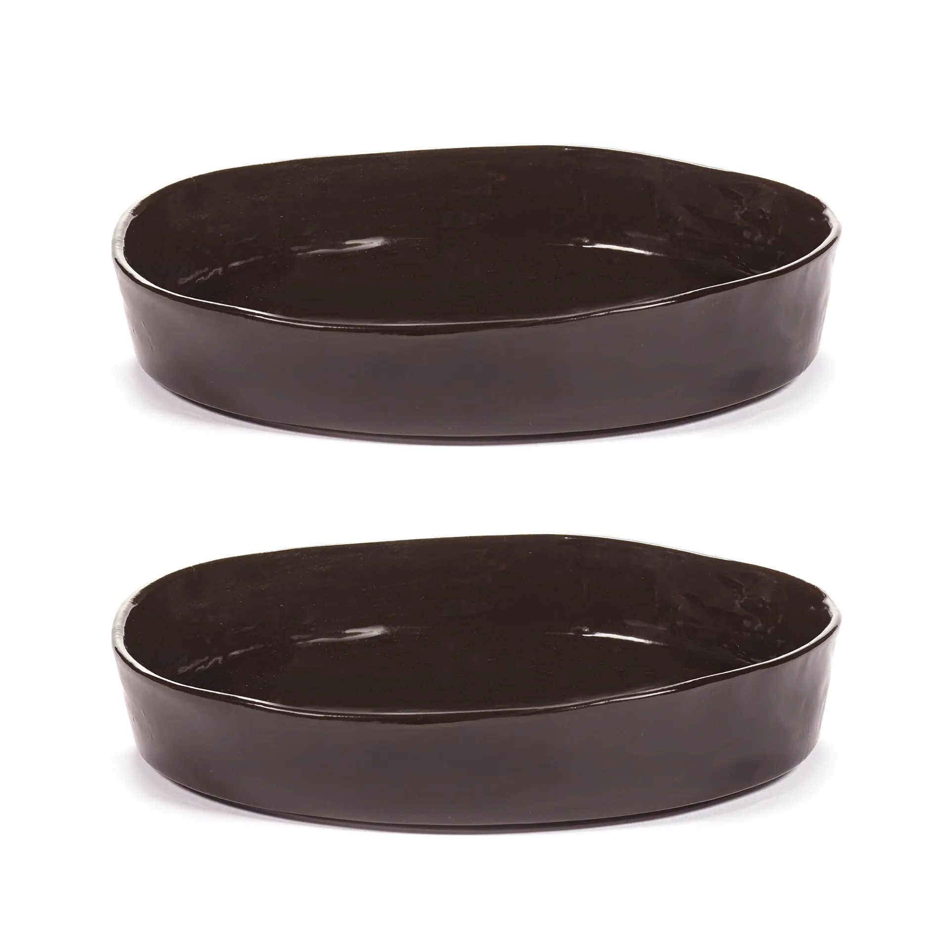 La Mère diep bord S Ø20 cm 2-pack, Dark brown Serax