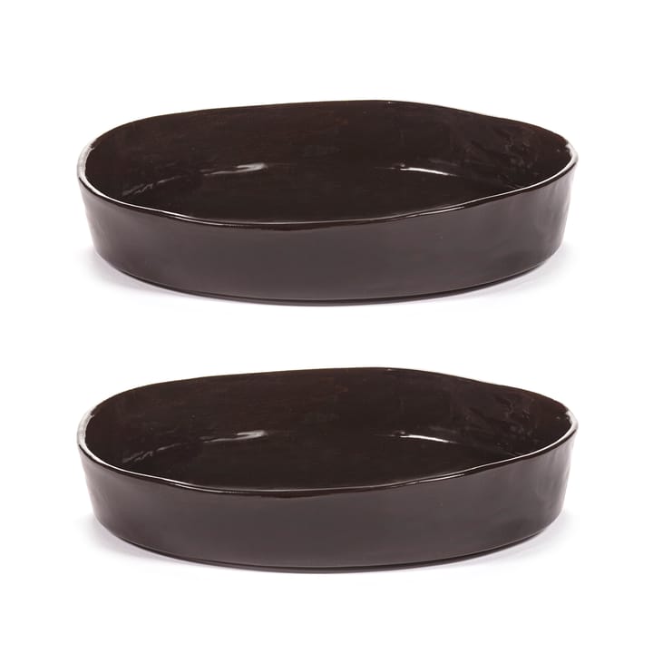 La Mère diep bord S Ø20 cm 2-pack - Dark brown - Serax