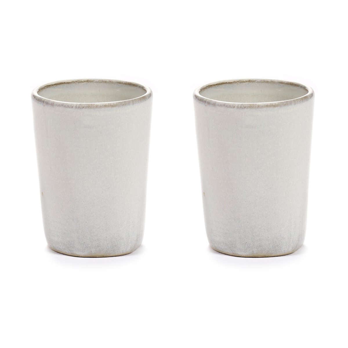 Serax La Mère espressokop 7 cl 2-pack Off white | Scandinavisch Interieur | Espressokoppen | Wit