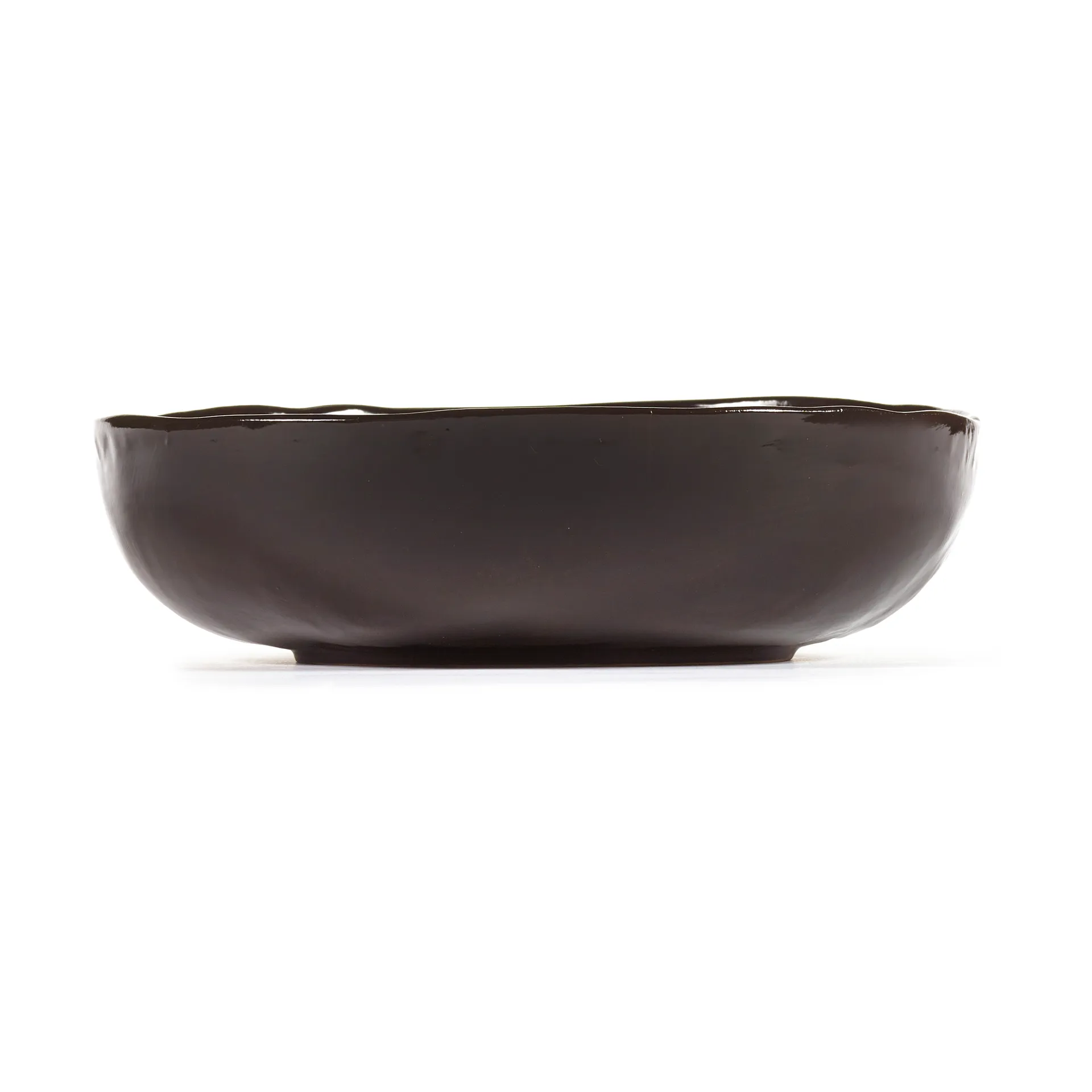 La Mère schaal L Ø22 cm, Dark brown Serax
