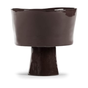 La Mère schaal op voet Ø18 cm - Ebony - Serax