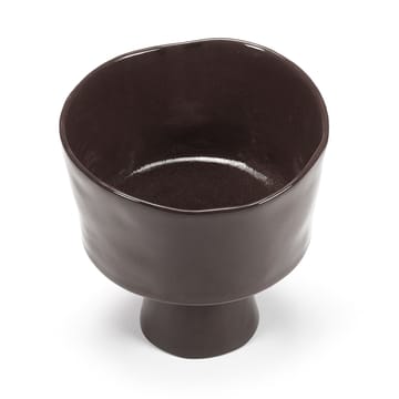 La Mère schaal op voet Ø18 cm - Ebony - Serax