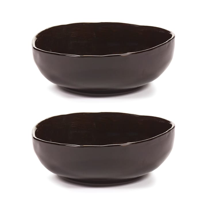 La Mère schaal S Ø11,5 cm 2-pack - Dark brown - Serax