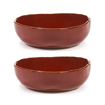 La Mère schaal S Ø11,5 cm 2-pack - Venetian red - Serax