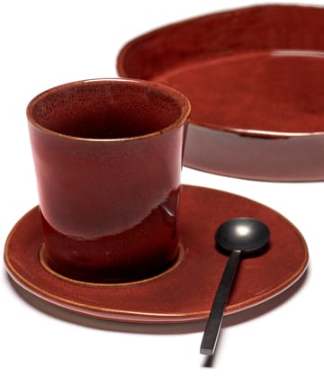 La Mère schotel voor koffiekop Ø14,5 cm 2-pack - Venetian red - Serax