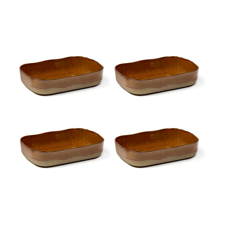 La Nouvelle Table extra diepe schotel No5 L 4-pack - Brown - Serax