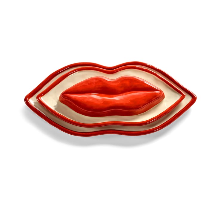Les Objets Mouleversants dienblad S, Red Serax