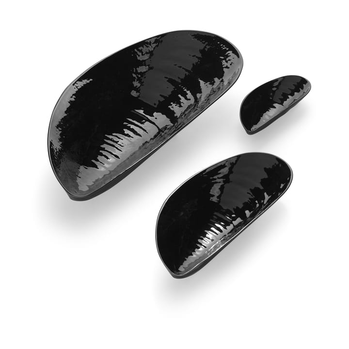 Les Objets Mouleversants Marcel kom L 21,5x46 cm, Black Serax