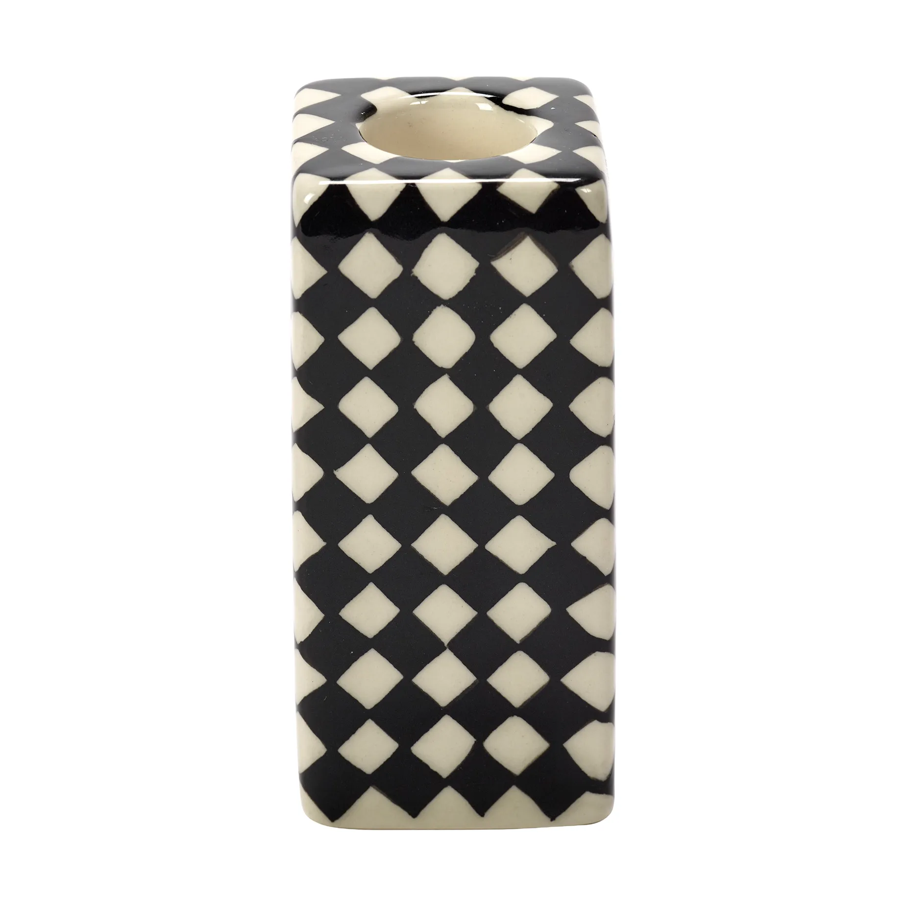 Les Objets Mouleversants N°1 kaarsenhouder, Black-white Serax