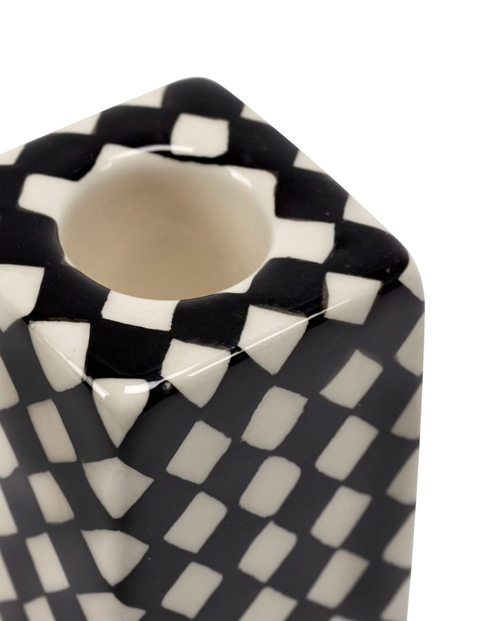 Les Objets Mouleversants N°1 kaarsenhouder, Black-white Serax