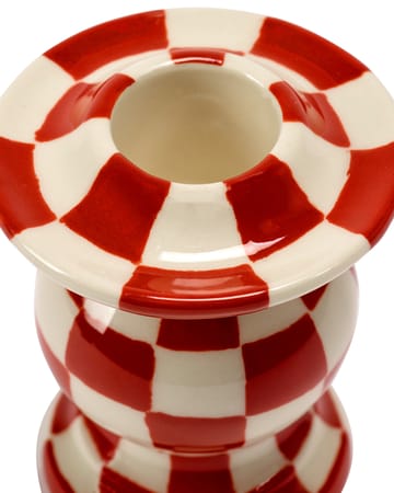 Les Objets Mouleversants N°2 kaarsenhouder - Red-white - Serax