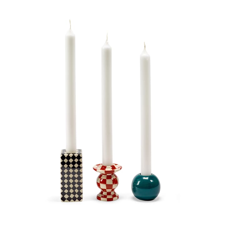 Les Objets Mouleversants N°3 kaarsenhouder, Green Serax