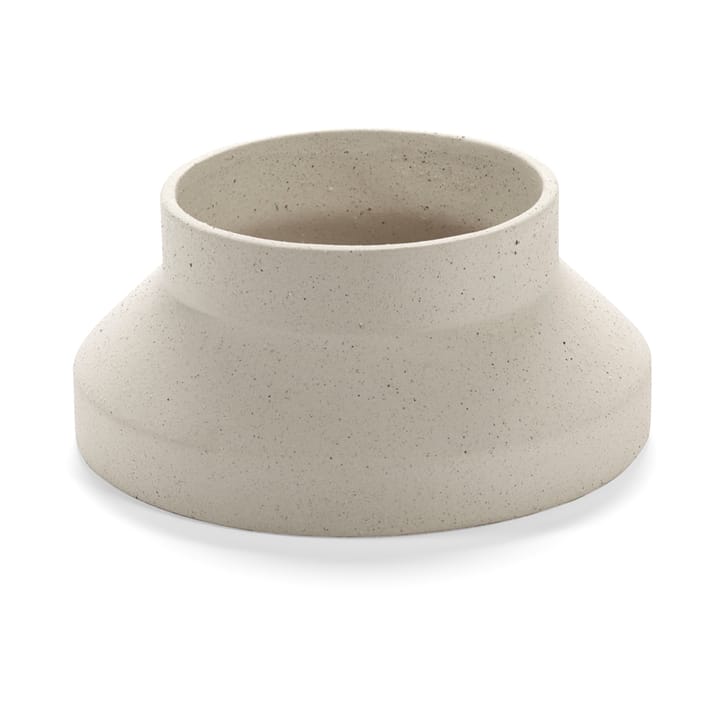 Mira vaas/taartplateau S - Beige - Serax