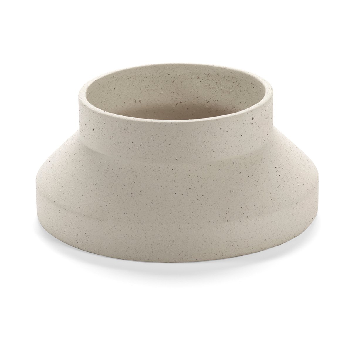 Serax Mira vaas/taartplateau S Beige | Scandinavisch Interieur | Vazen | Beige