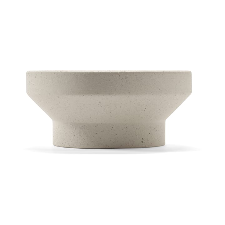 Mira vaas/taartplateau S, Beige Serax
