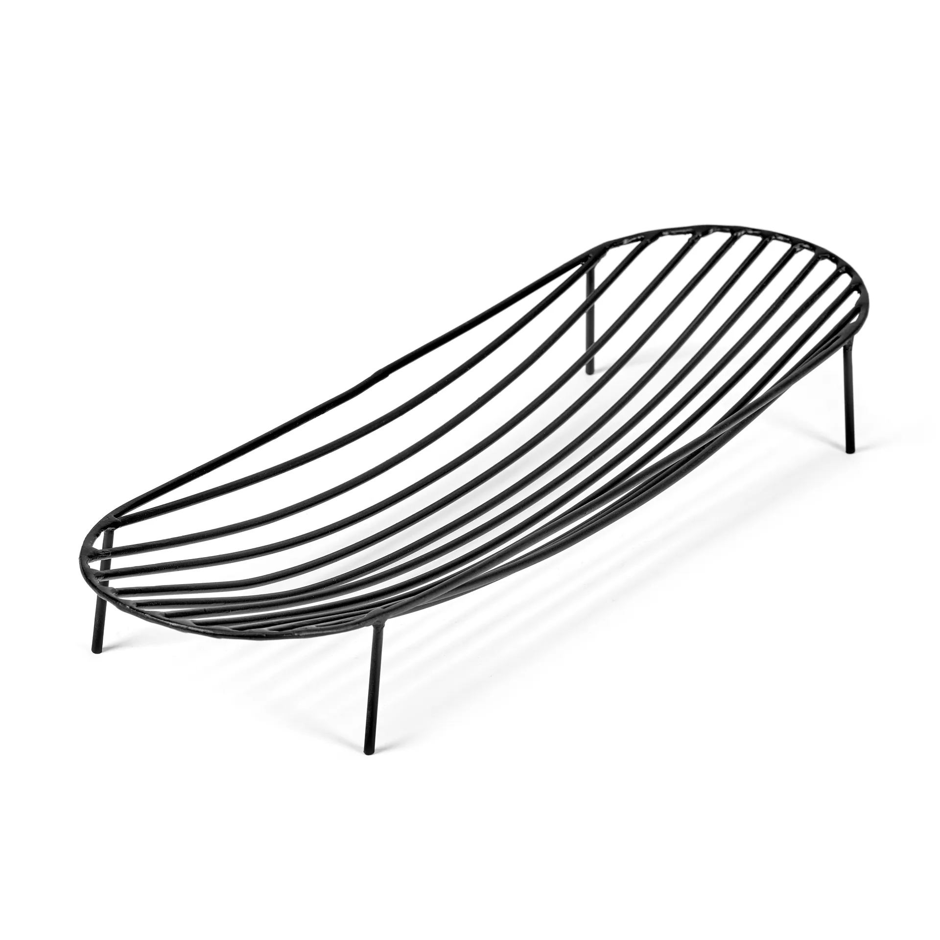 Nana fruitschaal 14,5x45 cm, Zwart Serax