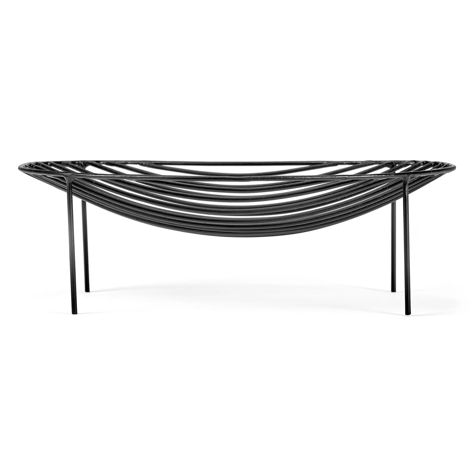 Nana fruitschaal 25x35 cm, Zwart Serax