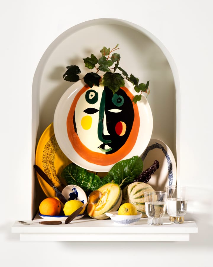 Ottolenghi Feast bord M Ø22 cm 2-pack, Face nr 1 Serax