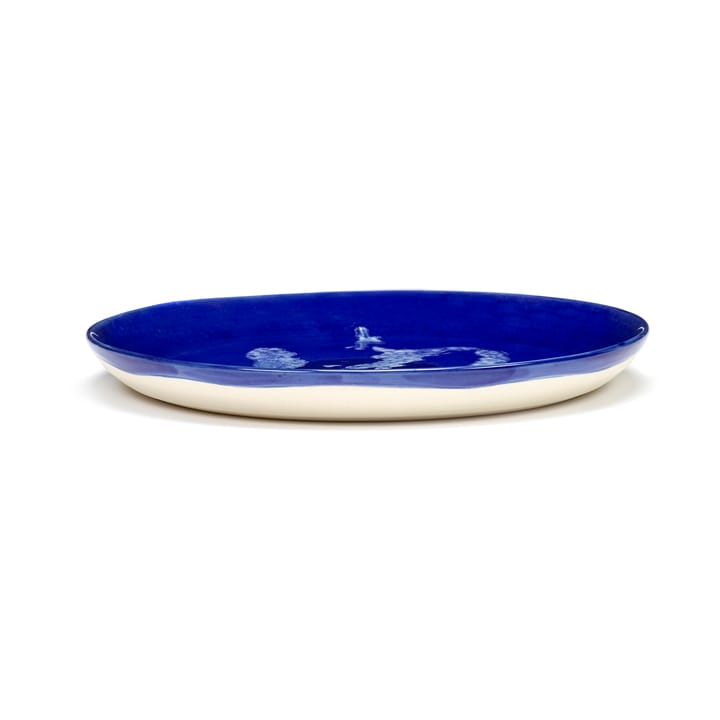 Ottolenghi Feast bord S Ø19 cm 2-pack, Dark blue-pepper white Serax