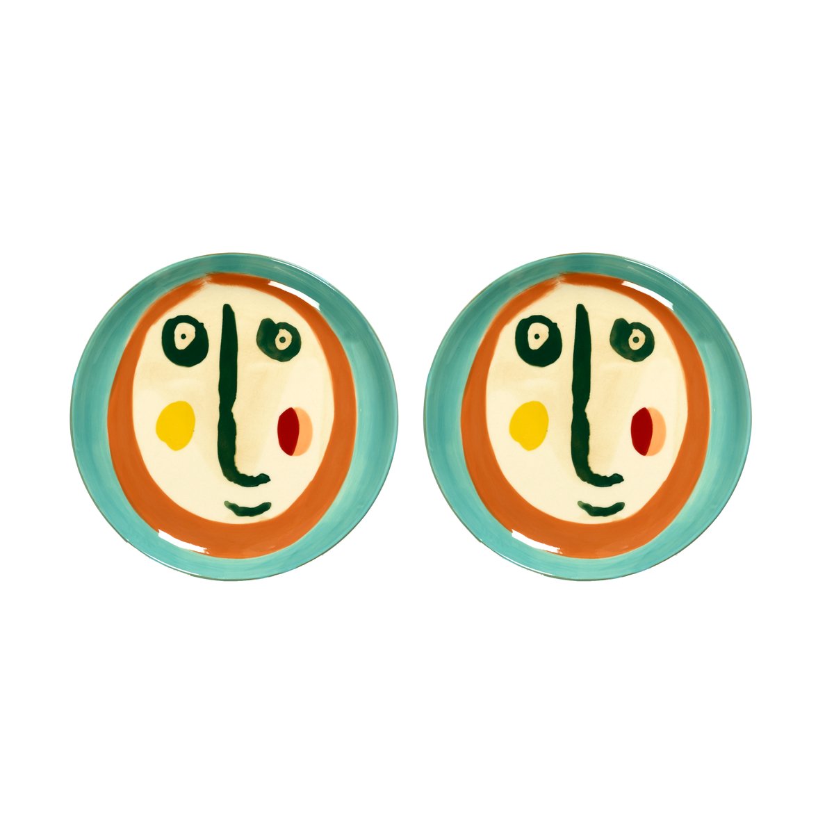 Serax Ottolenghi Feast bord S o19 cm 2-pack Face nr 2