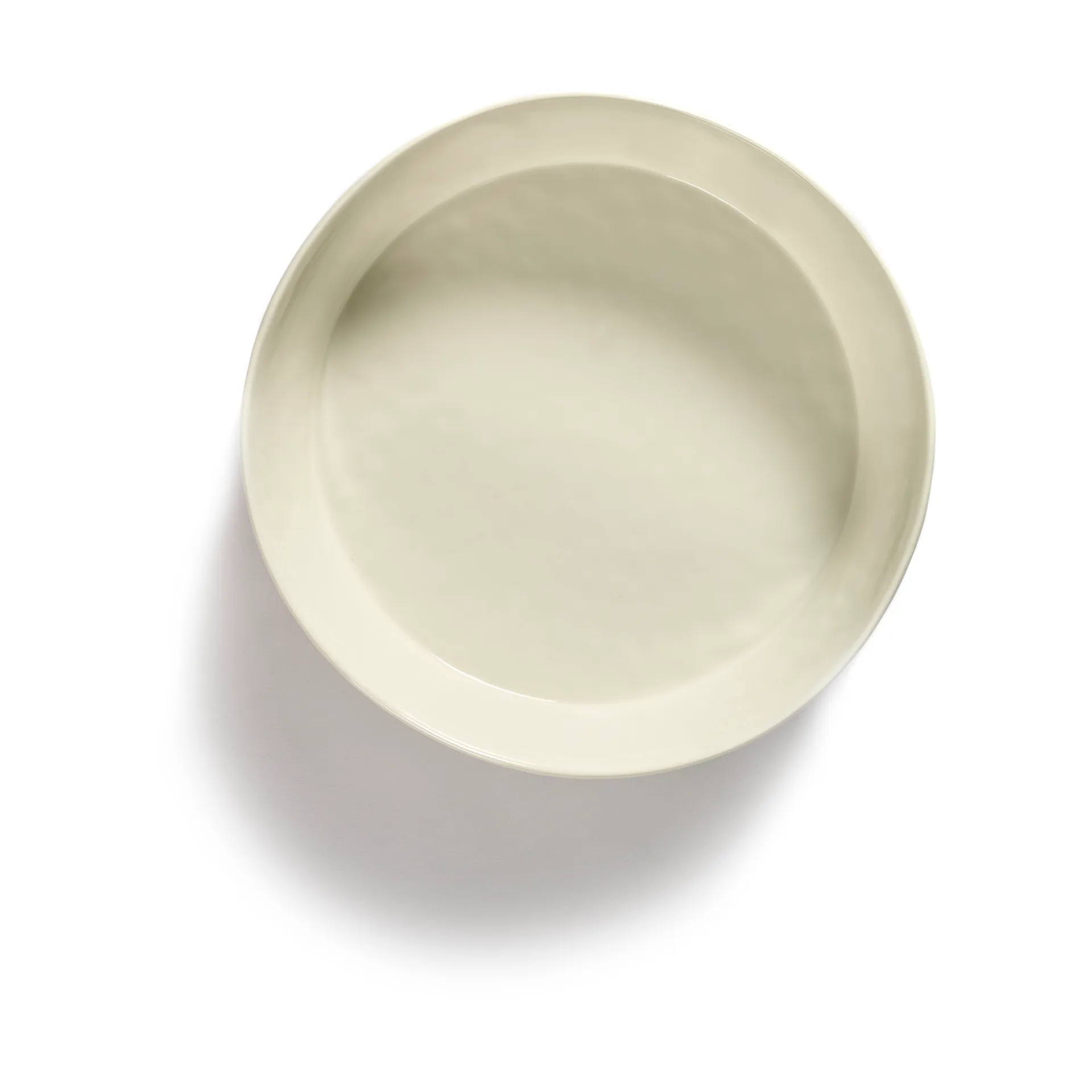 Ottolenghi Feast saladeschaal Ø27,5 cm, White stripes-red Serax