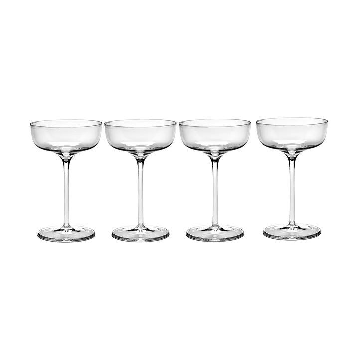 Passe-Partout champagneglas coupe 15 cl 4-pack Helder - Serax