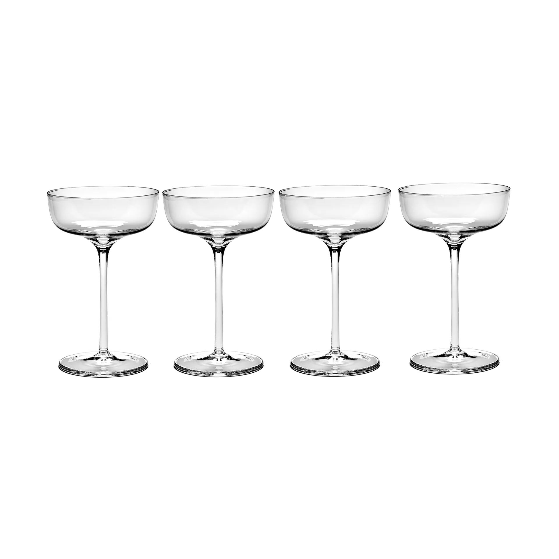 Passe-Partout champagneglas coupe 15 cl 4-pack Helder Serax