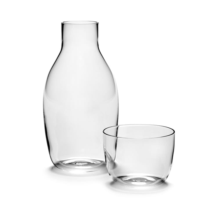 Passe-Partout karaf met drinkglas - Helder - Serax