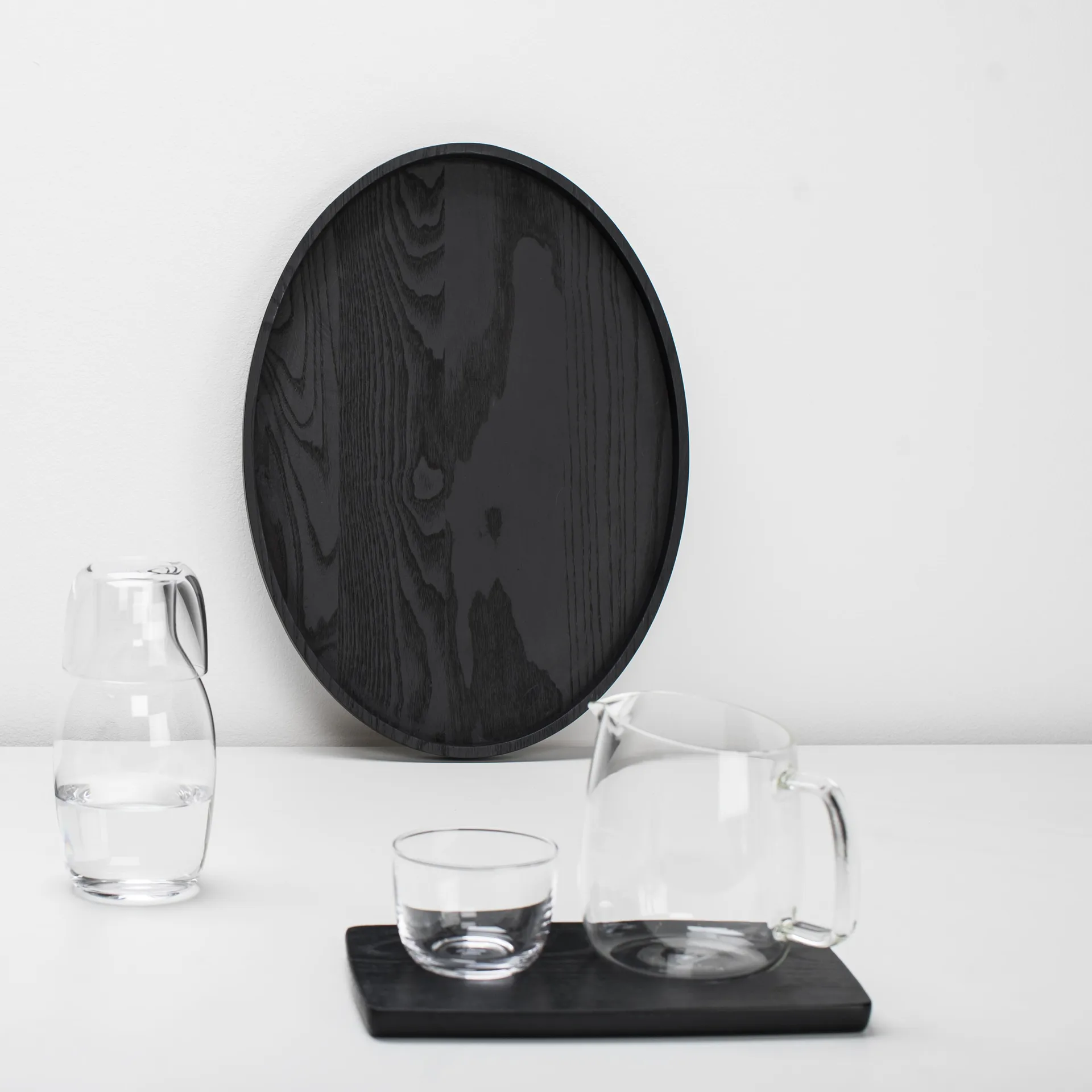 Passe-Partout karaf met drinkglas, Helder Serax