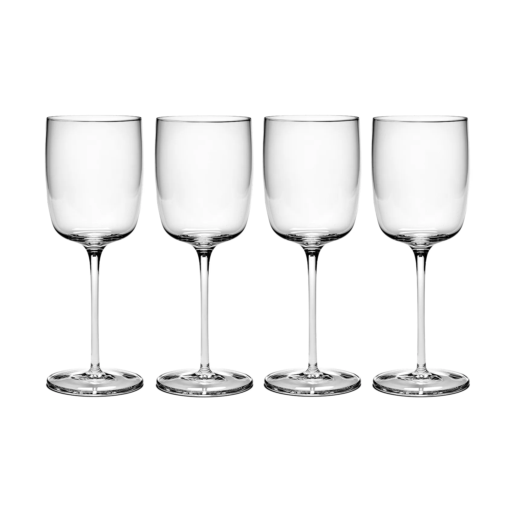 Passe-Partout rodewijnglas 35 cl 4-pack Helder,  Serax