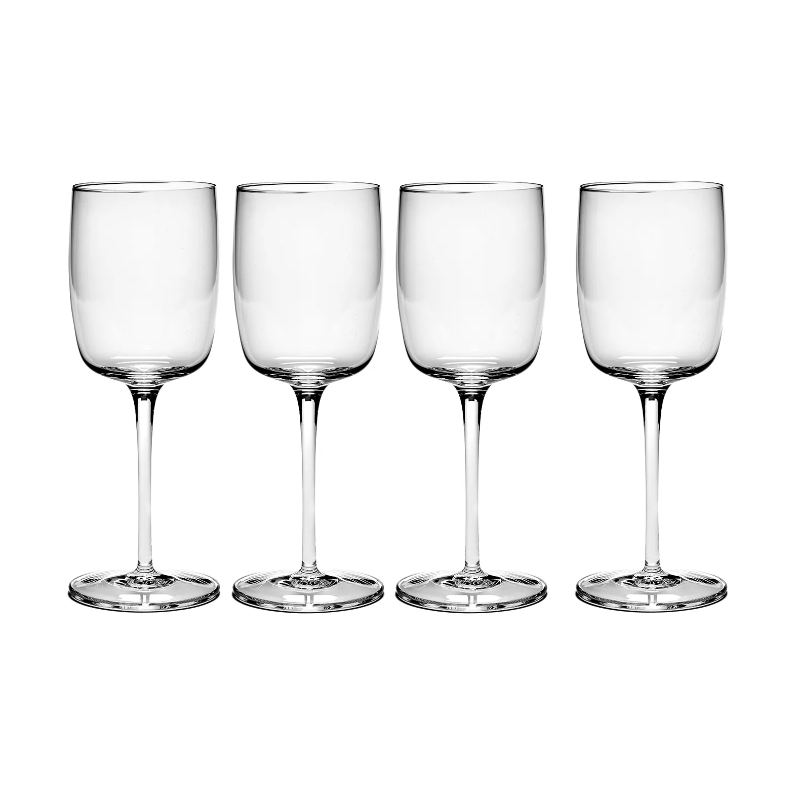 Passe-Partout wittewijnglas 30 cl 4-pack Helder,  Serax