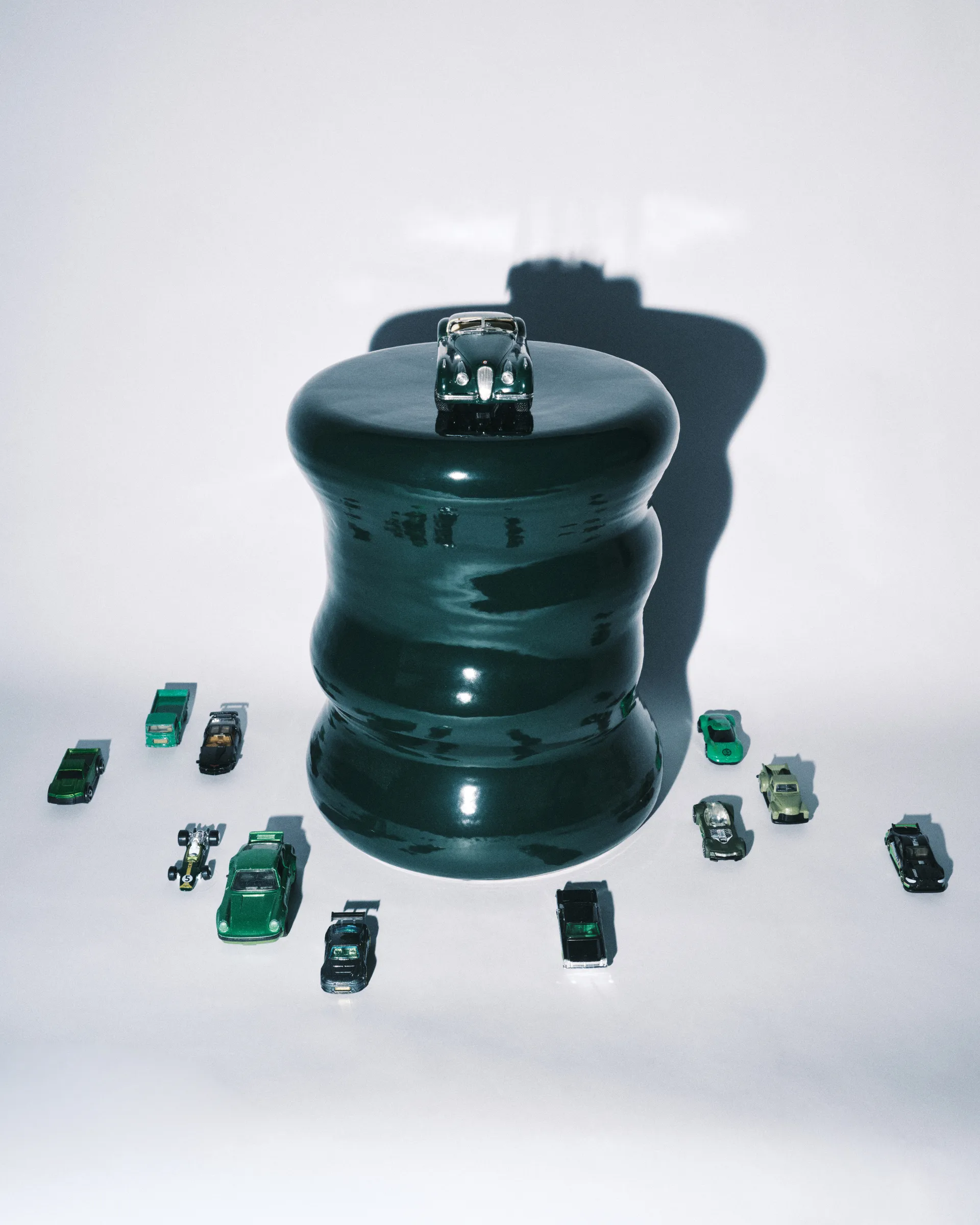 Pawn bijzettafel Ø29x34 cm, Green Serax