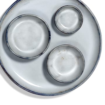 Pure Blue Glazed minischaaltje Ø7,4 cm - Blauw - Serax