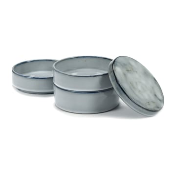 Pure kom 3-delig stapelbaar Ø14 cm - Blue - Serax