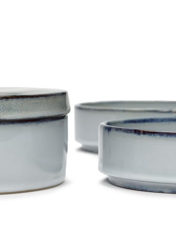 Pure kom 3-delig stapelbaar Ø14 cm - Blue - Serax