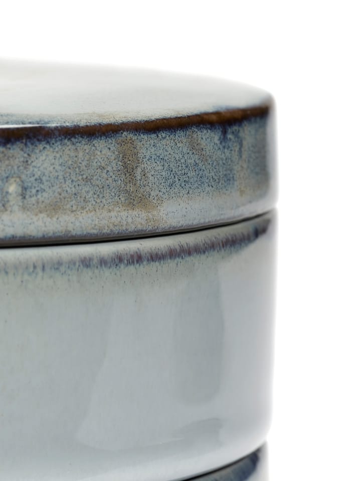 Pure kom 3-delig stapelbaar Ø14 cm, Blue Serax