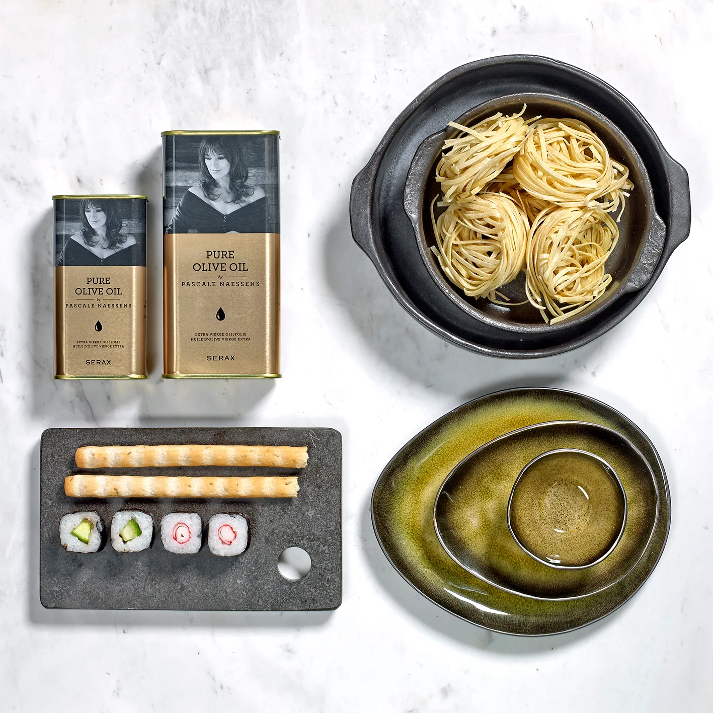 Pure ontbijtkom 10,5 cm, Green Serax