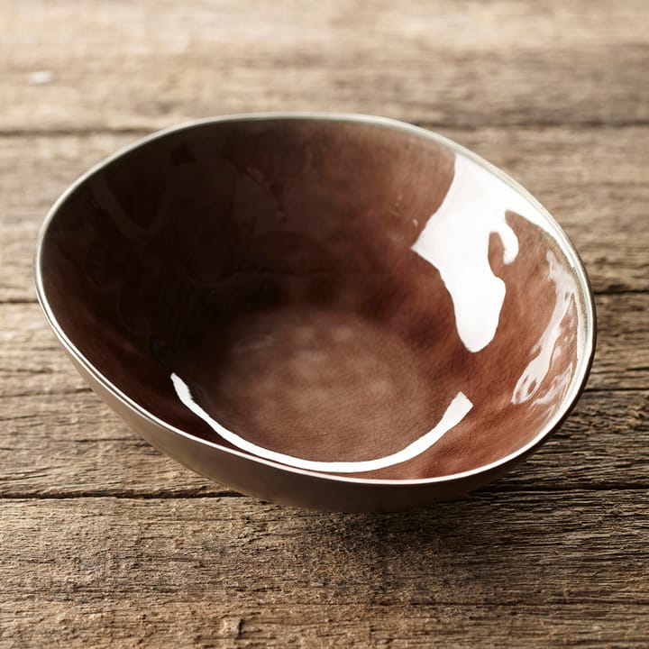 Pure ovale kom large, Brown Serax