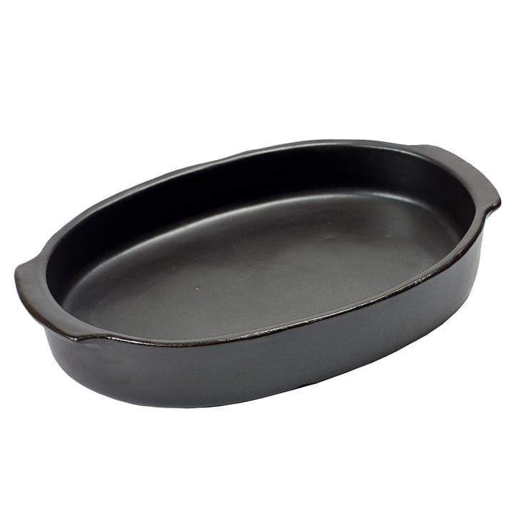 Pure ovale ovenvorm L - Black - Serax