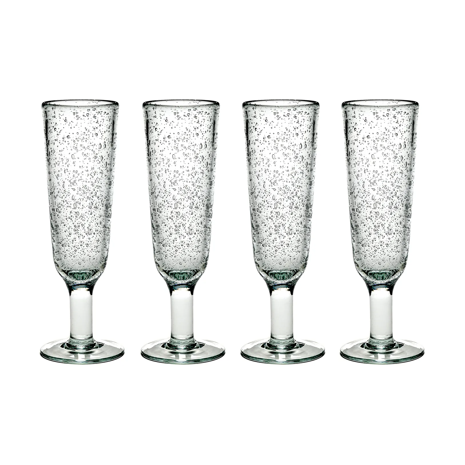 Pure Pascale champagneglazen 4-pack Helder,  Serax
