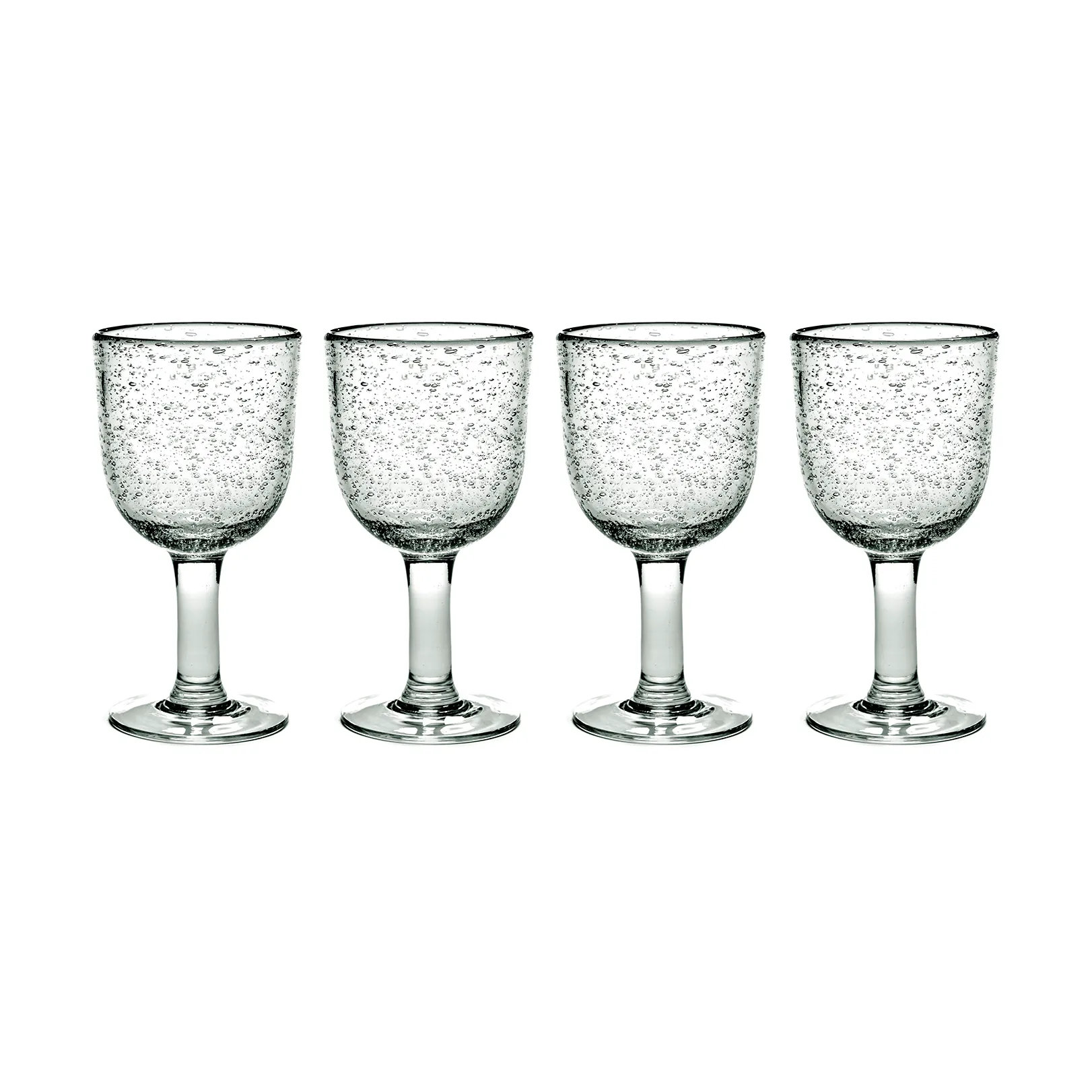 Pure Pascale rodewijnglazen 4-pack Helder,  Serax