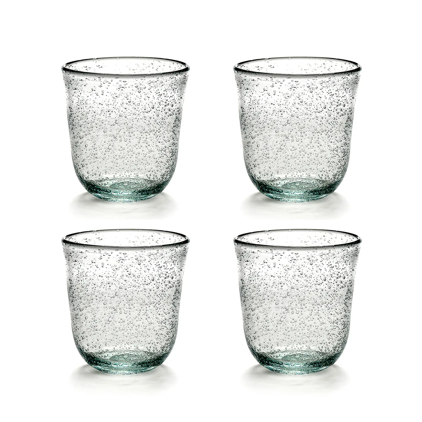 Pure Pascale waterglazen 4-pack Helder,  Serax