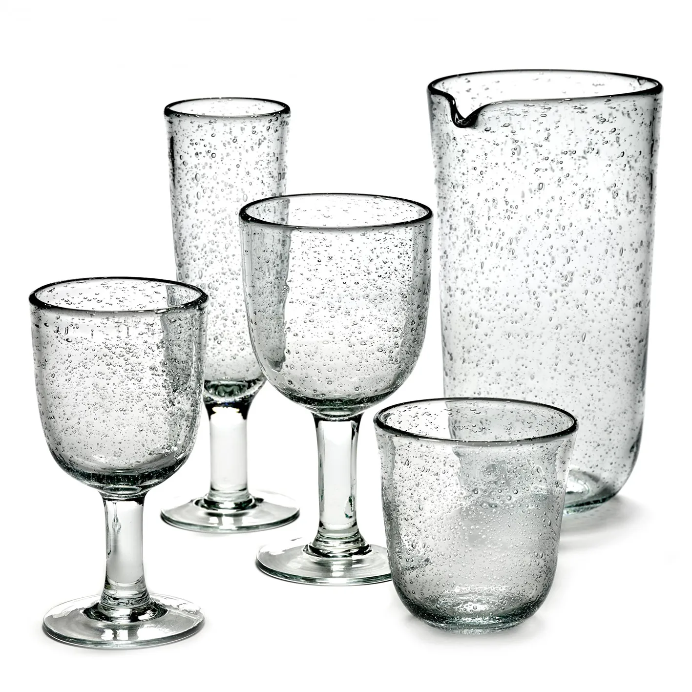 Pure Pascale waterglazen 4-pack Helder,  Serax